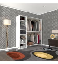 Kenzlife giysi dolabı abdurrahman 180*180*40 byz gardırop