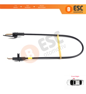 Fiat Doblo MK1 İçin Ön Sağ Kapı İç Açma Teli 146812001