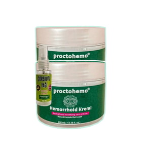 Proctohemo Krem 100 ml x 2 adet + Çörek Otu Yağı 30 ml