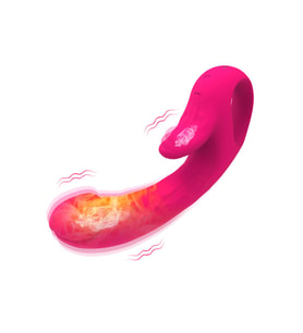 Çift Motorlu Modern Rabbit Vibrator Pembe