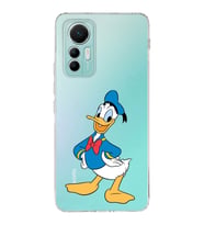 Xiaomi Mi 12 Lite Uyumlu Kapak Donald Duck Tasarımlı Şeffaf  Silikon Kılıf
