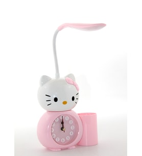 Hello Kitty Masa Lambası Saat Ve Kalemlik
