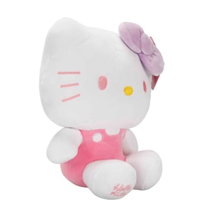 Hello Kitty Pembe Tulumlu Peluş Oyuncak – 22 cm Yumuşak Figür
