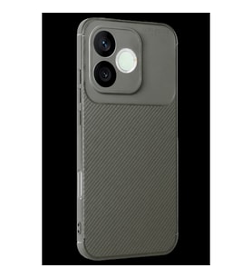 Huawei Honor 600 Lite Auto Focus Karbon Kapak - Gri