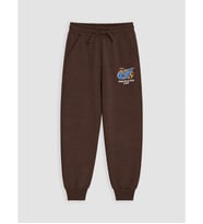 LC WAIKIKI Kahverengi Baskılı Erkek Çocuk Jogger Eşofman Altı