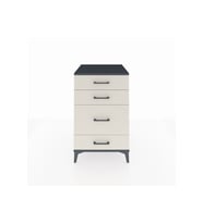 Kronos Komodin 4 Çekmeceli 60x59x96 Antrasit-Aytaşı