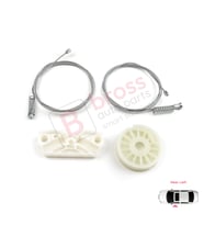 Mercedes CLK Class MK2 W209 C209 A209 2002-2009 2-Kapı A2096700103 İçin Arka Sol Cam Kriko Seti