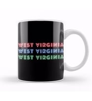 West Virginia Kupa Bardak Porselen