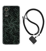 General Mobile GM 21 Pro GM 22 Pro Plus Kılıf Boyun Askılı Silikon Sarmaşıklar 1675