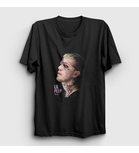 Presmono Unisex Siyah Reason Lil Peep T-Shirt