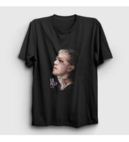 Presmono Unisex Siyah Reason Lil Peep T-Shirt