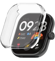 Lexroo Xiaomi Redmi Watch 5 ile uyumlu Kılıf Ekranı Tam Kapatan Silikon Yapılı Ekran Koruma Redmi