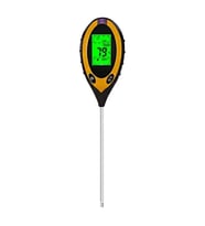 Powermaster TR-02 Toprak Ph Nem Sıcaklık Güneş Işığı Yoğunluk Ölçer Test Cihazı 4 İn 1