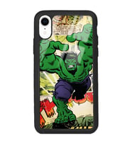 iPhone XR Hulk Tasarımlı Glossy Telefon Kılıfı