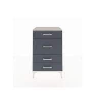 Hyperion Komodin 4 Çekmeceli 60x44x96 Aytaşı-Antrasit