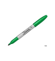 Sharpie Markör Permanent Fine Yuvarlak Uçlu Yeşil 1741834