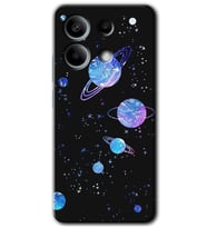 Redmi Note 13 5G Kılıf HD Desen Baskılı Kılıf - Samanyolu Galaksi