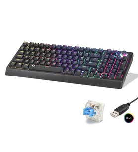 Mekanik Gaming Klavye 104 Tuş Blue Switch Rgb - Siyah G500XB