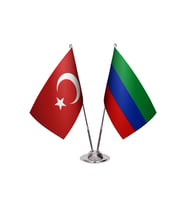 Dağıstan İkili Masa Bayrağı