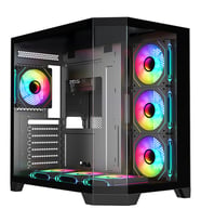 FRISBY FC-9550G 850W 80+ Bronze Siyah 7x ARGB Fan Mid Tower ATX Kasa