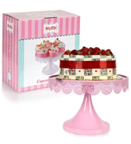 Metal Cupcake Standı Pembe Kek Standı