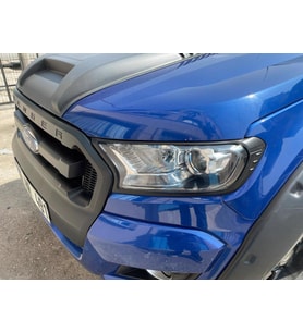 Ford Ranger  Far Çerçevesi Kaplama 2 Prç  Mat Siyah 2015 Sonrası