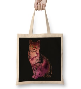 Astro Cat Kedi Bez Çanta Uzun Saplı