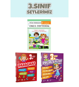 3.Sınıf Okul Defterim+Paragraf+Problem Kitabı
