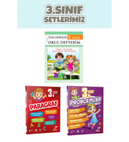3.Sınıf Okul Defterim+Paragraf+Problem Kitabı