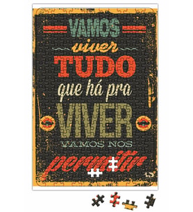 Vamos Viver Tudo Puzzle 240 Parça Yapboz