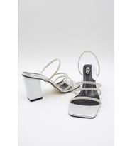 LİZSHOE KADIN TERLİK PM 202321Y (Gümüş)