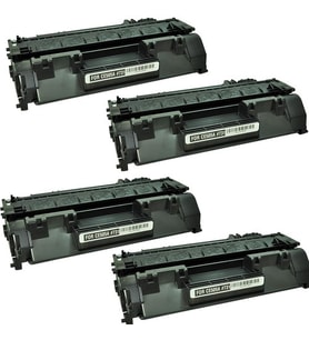 Neon Hp 80A Cf280A Toner 4'lü Ekonomik Paket Muadil Yazıcı Kartuş (Siyah)