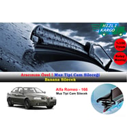 Alfa Romeo 166 Muz Silecek Takımı