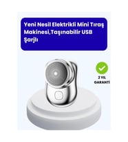 Elektrikli Tıraş Makinesi, Güçlü, Sessiz, Su Geçirmez, Ultra Taşınabilir