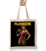 Fortnite Plorıon Bez Çanta Uzun Saplı