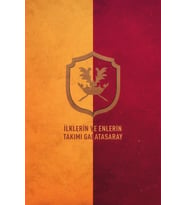 İlklerin ve Enlerin Takımı GS, Çift Taraflı Bantlı, Tüm Zeminlere Yapışır, (15 x 21 cm)