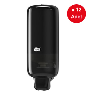 Tork Köpük Sabun Dispenseri Siyah x 12 Adet (561508)