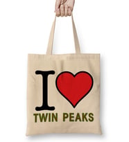 I Love Twin Peaks Bez Çanta Uzun Saplı