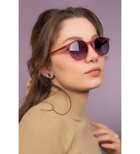 Niobe Matte Red Güneş Gözlüğü
