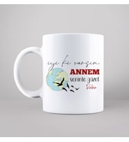 İyi Ki Varsın Annem Tasarımlı Kupa