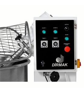 Dirmak PET 125-32 Çatallı Tip Hamur Yoğurma Makinası 125 Lt Kazan 50 Kg Un Kapasiteli İki Devirli 380v/3p/50hz