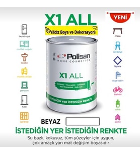 POLİSAN Polisan X1 All Beyaz 0,75 Lt