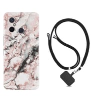 Xiaomi Redmi 12C Kılıf Resimli Boyun Askılı İpli Desenli Silikon Colorfull Marble 2 1389
