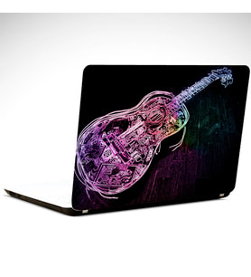 Gitar Digital Laptop Sticker 15.4 inch (37X26CM)