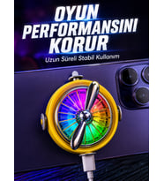 Telefon İçin Rgb Led Manyetik Soğutma Fanı
