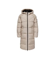 Only Onlnewamanda Long Otw Kadın Günlük Mont 15304786-PUMICE-STONE Krem