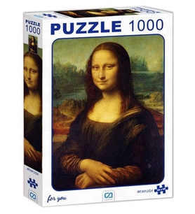 Mona Lisa 1000 Parça Puzzle