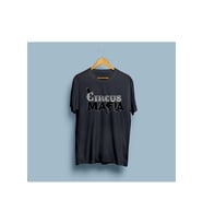 Oversize Circus Mafia Tasarım Unisex T-shirt (Siyah)