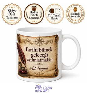 Tarih Öğretmeni Savaşların Nedenleri Padişah Ezberi Geçmişin İzi Kupa Hediye