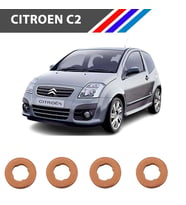 Citroen C2 Diesel 4 Tırnak Enjektör Pulu 4 Adetli Set